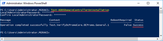 Αφαίρεση (demote) Domain Controller από το Active Directory