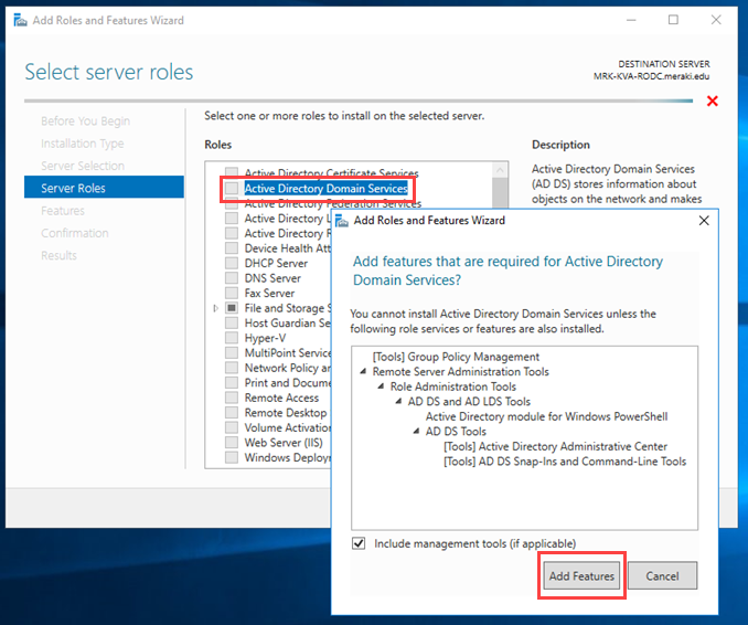 Εγκατάσταση Read-Only Domain Controller (RODC) στον Windows Server 2016
