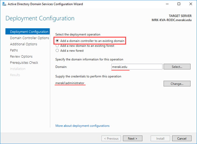 Εγκατάσταση Read-Only Domain Controller (RODC) στον Windows Server 2016