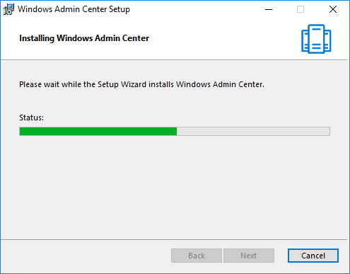 Εγκατάσταση του Windows Admin Center